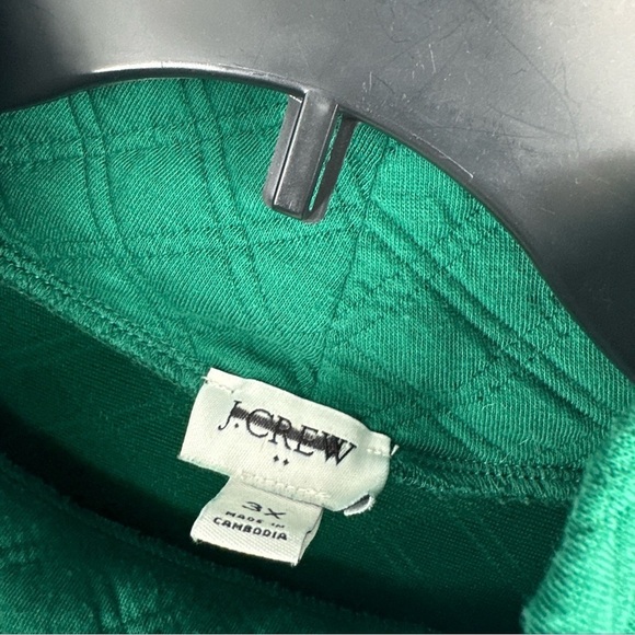 J.Crew Quilted Mockneck Pullover - Picture 5 of 7